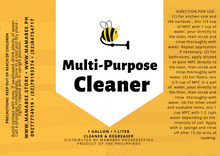 Load image into Gallery viewer, Multi Purpose Cleaner 1 Gallon / 1 Liter
