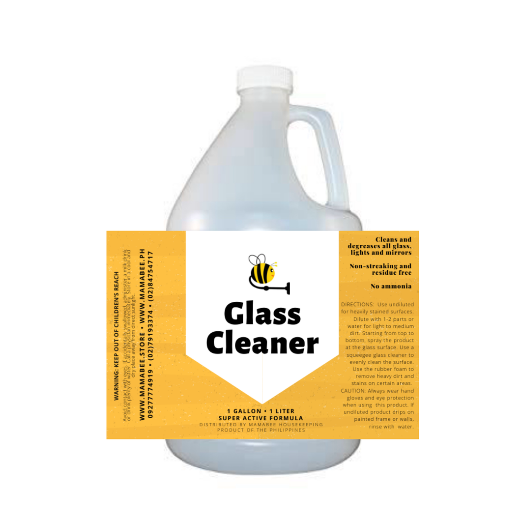 Glass Cleaner 1 Gallon / 1 Liter