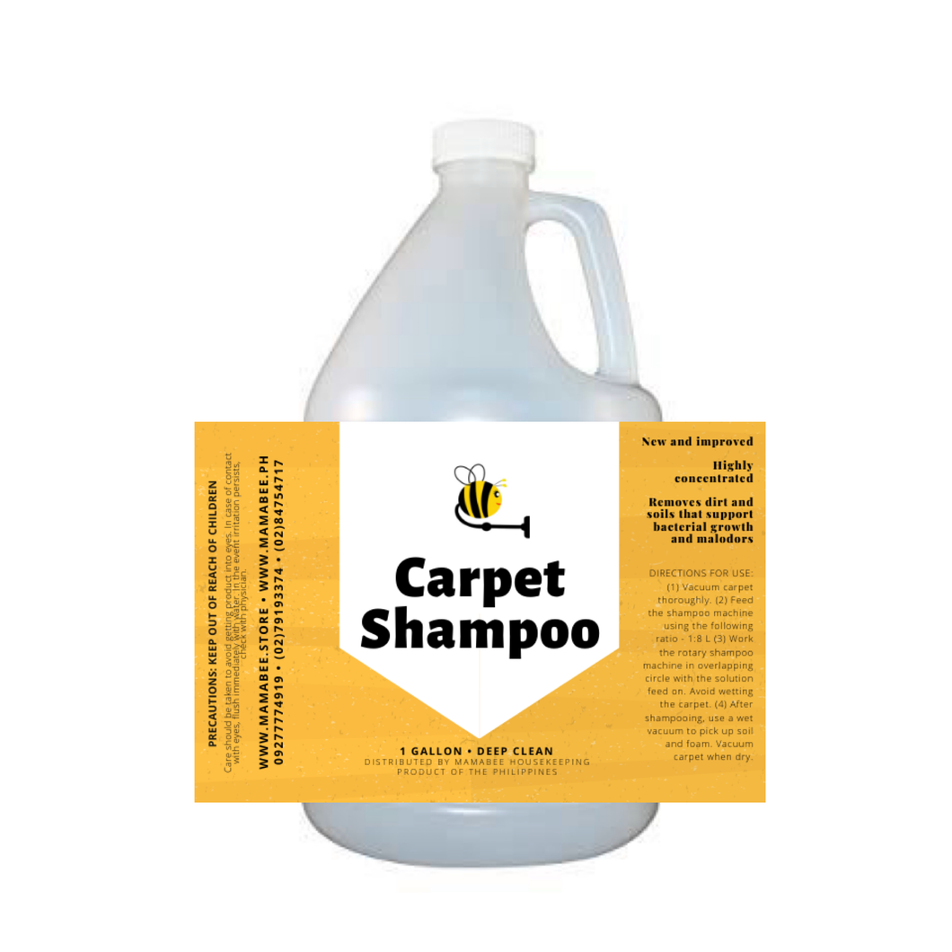 Carpet Shampoo 1 Gallon