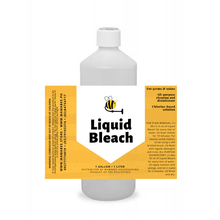 Load image into Gallery viewer, Liquid Bleach Laundry and Disinfectant 1 Gallon / 1L
