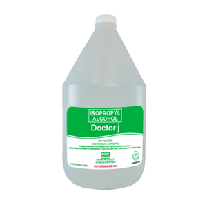 Doctor J 70% Isopropyl Rubbing Alcohol 1 Gallon and 500ml