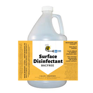 Bacfree Surface Disinfectant Concentrate (x1 Gallon) to Create 600 Liters of Virucide