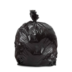Garbage Trash Rubbish Bag Black PE Thick (x 100 pieces)
