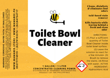 Load image into Gallery viewer, Toilet Bowl Cleaner 1 Gallon / 1 Liter
